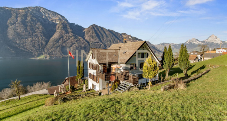 Ein Ort zum Träumen: Historisches Anwesen mit Seesicht, Privatsphäre und Baulandreserve image 2