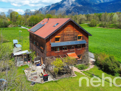 Spacieux duplex de 5,5 pièces - grand jardin - Illarsaz image 3