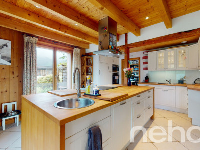 Spacieux duplex de 5,5 pièces - grand jardin - Illarsaz image 4