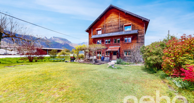 Spacieux duplex de 5,5 pièces - grand jardin - Illarsaz image 1