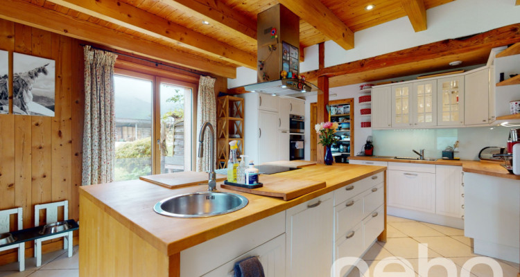 Spacieux duplex de 5,5 pièces - grand jardin - Illarsaz image 4