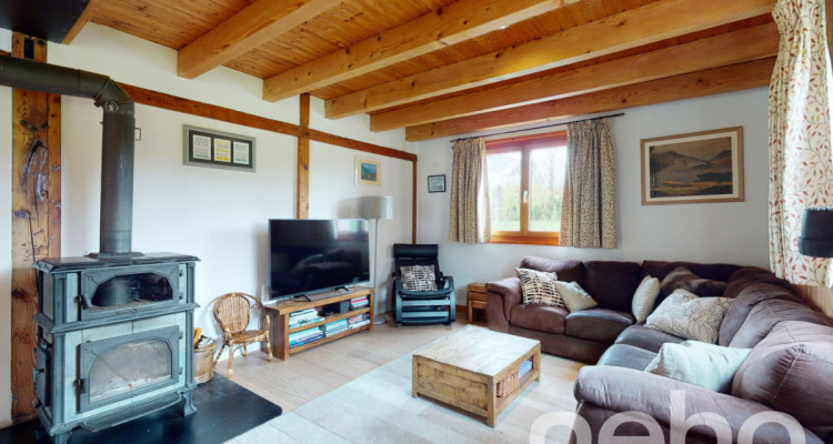 Spacieux duplex de 5,5 pièces - grand jardin - Illarsaz image 5