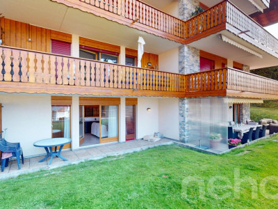 2,5 pièces en rez-de-jardin avec piscine intérieure image 9