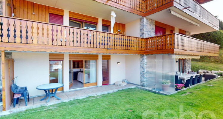 2,5 pièces en rez-de-jardin avec piscine intérieure image 9