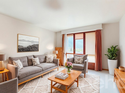 Évionnaz appartement avec balcon et vue montagne image 2