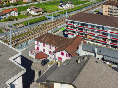 Immeuble à fort potentiel au centre de Saxon, face à la gare image 5