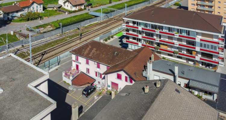 Immeuble à fort potentiel au centre de Saxon, face à la gare image 5