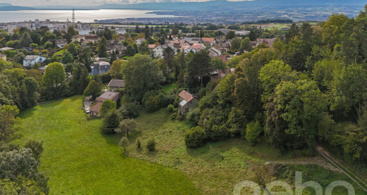 TERRAIN CONSTRUCTIBLE AVEC PROJET POUR 2 LOGEMENTS + ZONE VERTE image 5