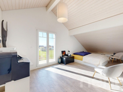 Duplex familial en attique avec vue dégagée et espaces extérieurs image 11