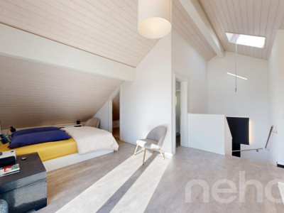 Duplex familial en attique avec vue dégagée et espaces extérieurs image 12