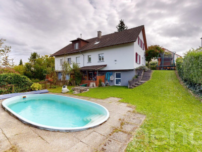 Moderne 4.5 Zimmer Doppelhaushälfte mit Garten und Teils Weitblick image 11