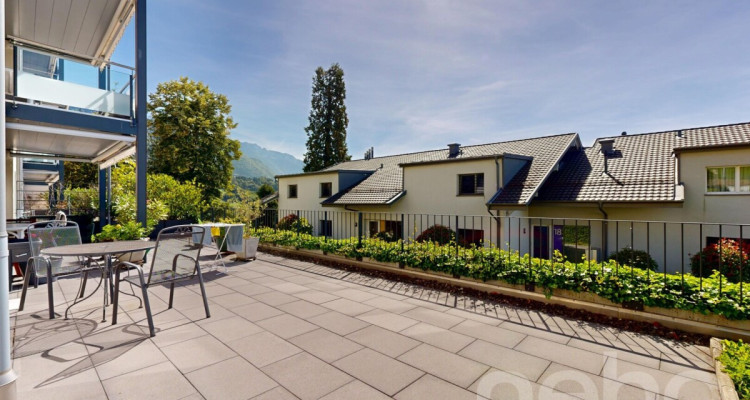 Charmant 3.5 pièces avec grande terrasse et jardin image 1