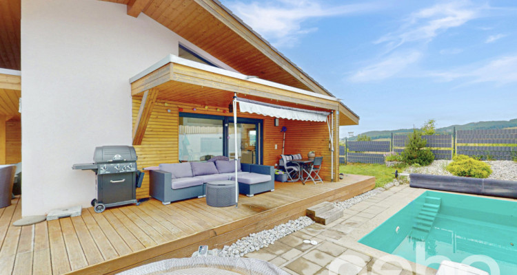 Aux portes de Marly! Villa sur un seul niveau avec jardin et piscine image 1