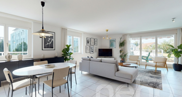 Confort, lumière et jardin privé ? superbe duplex à Morat image 1