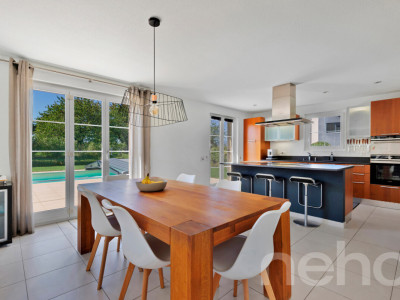 Magnifique maison individuelle avec piscine au calme absolu à Denens image 5