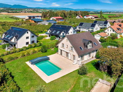 Magnifique maison individuelle avec piscine au calme absolu à Denens image 11