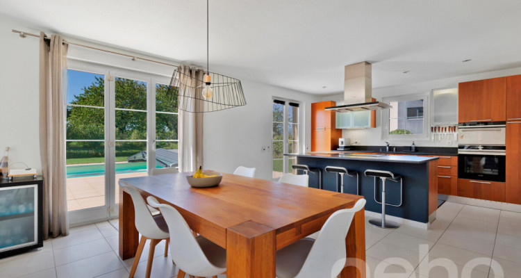 Magnifique maison individuelle avec piscine au calme absolu à Denens image 5