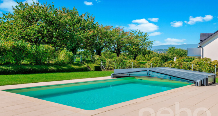 Magnifique maison individuelle avec piscine au calme absolu à Denens image 9