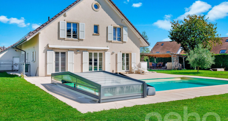 Magnifique maison individuelle avec piscine au calme absolu à Denens image 10