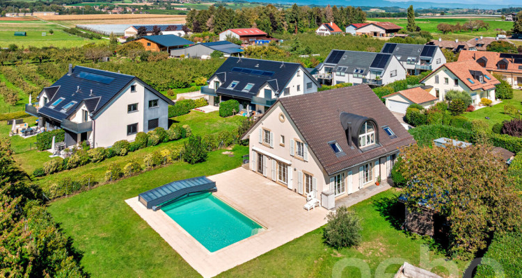 Magnifique maison individuelle avec piscine au calme absolu à Denens image 11