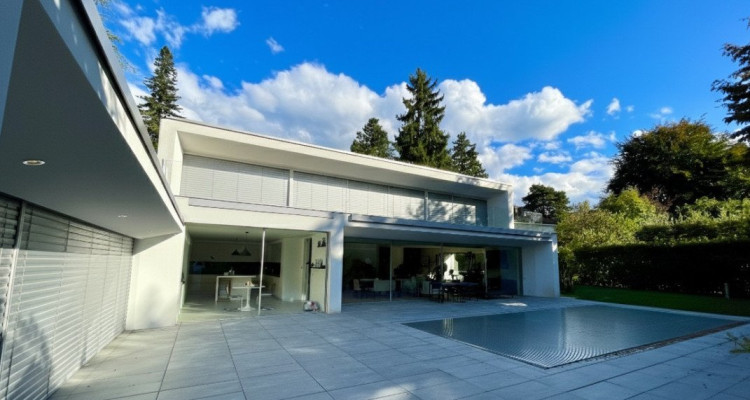 Une élégante villa moderne à Chêne-Bougeries  image 1