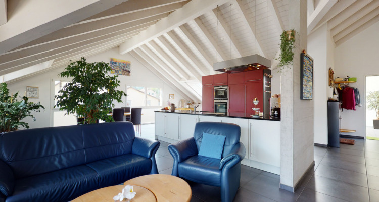 Gepflegte Dachwohnung mit viel Komfort 4.5 Zimmer Dach-WHG image 6