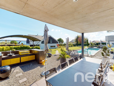 Maison de rêve avec piscine chauffée et vue lac ! image 7