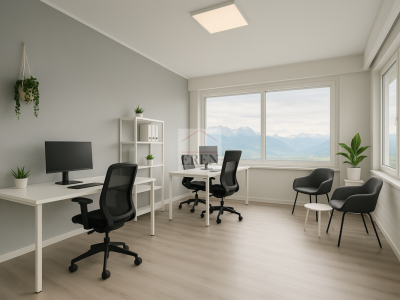 Bureau / Surface administrative / commerciale de 35 m2 à louer à Conthey image 4