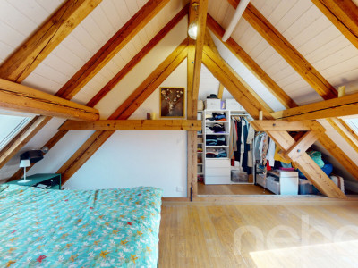 Un loft sous les toits! duplex mansardé au charme incomparable image 9