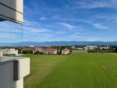 Bel appartement rénové avec grand balcon et vue sur le lac et les Alpes image 1