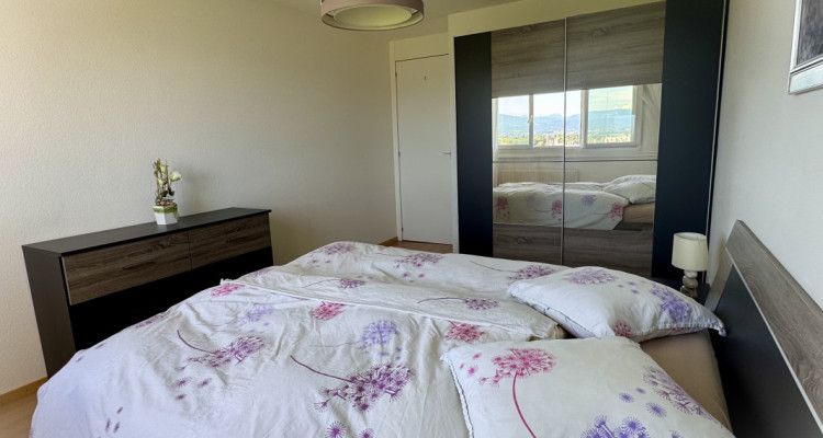 Bel appartement rénové avec grand balcon et vue sur le lac et les Alpes image 7