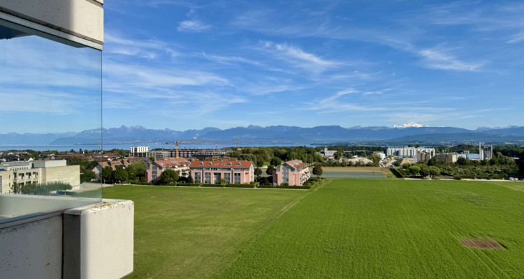 Bel appartement rénové avec grand balcon et vue sur le lac et les Alpes image 1