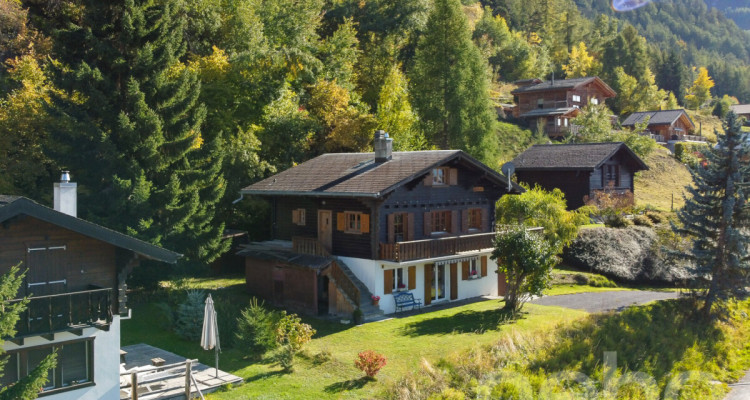 Chalet de charme avec appartement individuel à la Tzoumaz image 3