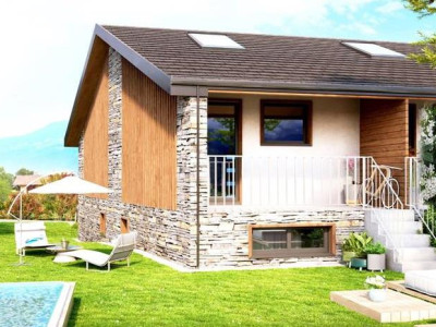 MAISON VILLAGEOISE ÉCOLOGIQUE AVEC JARDIN, EN COURS DE CONSTRUCTION image 3