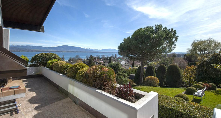 Propriété avec magnifique vue sur le lac, les Alpes et le Mont-Blanc image 5