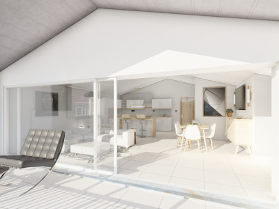 Attique neuf à saisir - immeuble en construction image 1