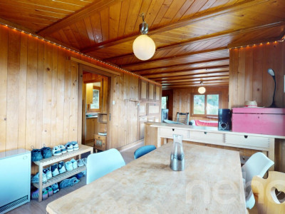 Chalet avec vue panoramique montagnes et lac aux Giettes image 12