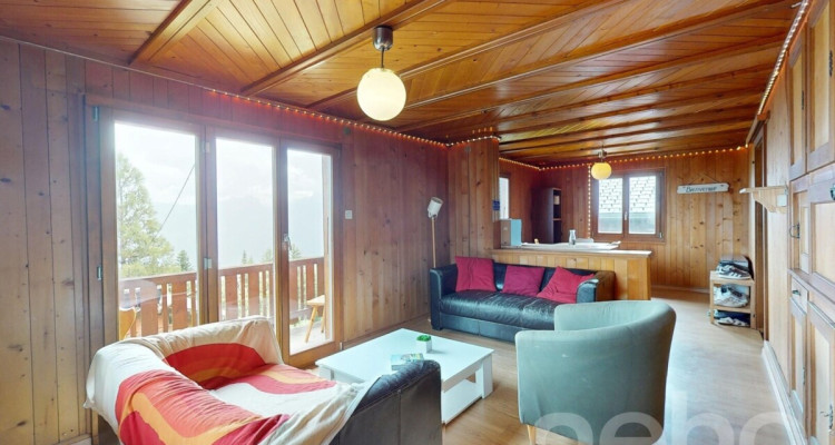 Chalet avec vue panoramique montagnes et lac aux Giettes image 2