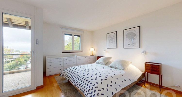 Au centre du village, vue lac image 8