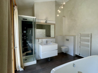 For Rent: Luxury modern half-furnished villa in a quiet and green setting. image 10