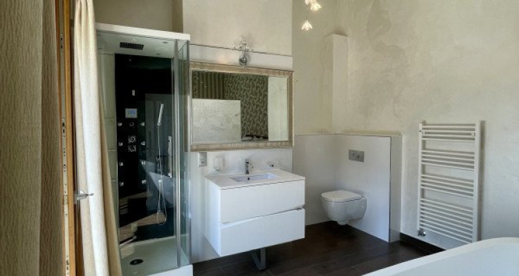 For Rent: Luxury modern half-furnished villa in a quiet and green setting. image 10