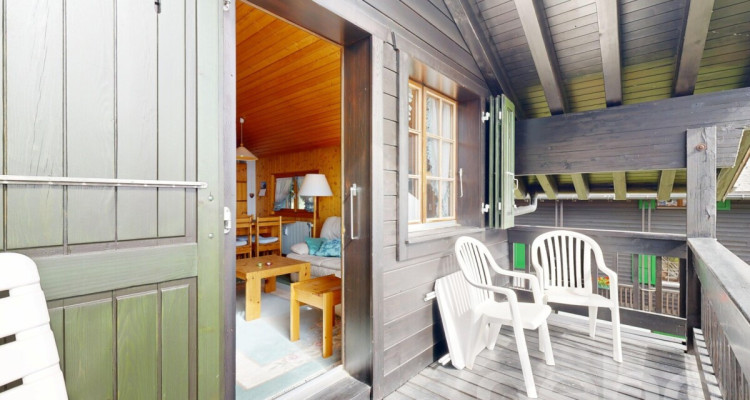 Refuge familial face aux Dents du Midi, au pied des pistes! image 12