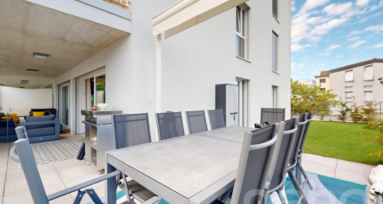 Appartement 3.5 pièces lumineux avec terrasse et jardin privé image 11