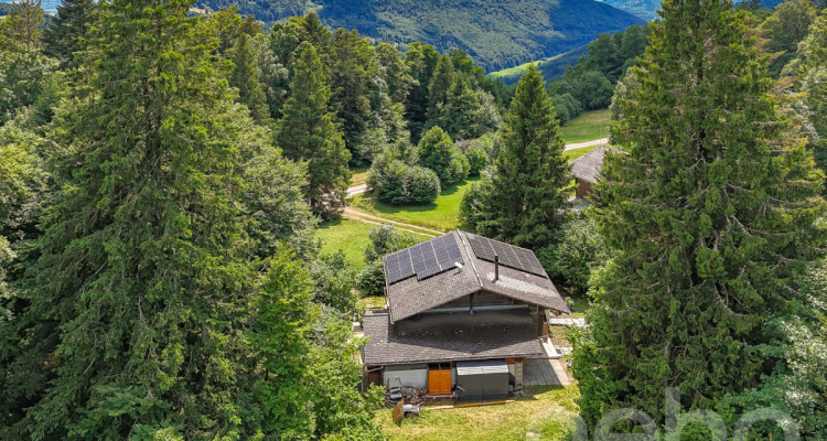 Chalet d?exception avec vue panoramique et exposition plein sud image 12