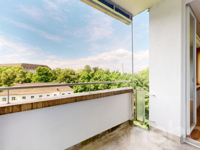 Modern renovierte 3.5-Zimmer-Wohnung mit Weitblick ins Grüne in Basel image 7