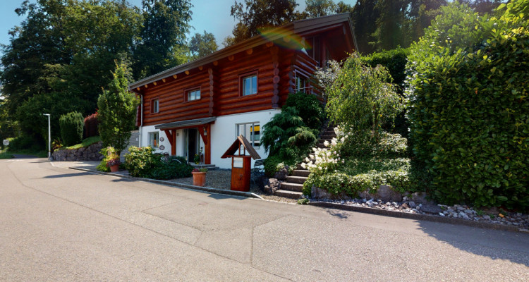 Wunderschönes und modernes kanadisches Blockhaus image 3