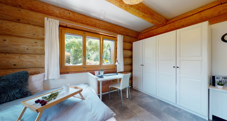 Wunderschönes und modernes kanadisches Blockhaus image 11