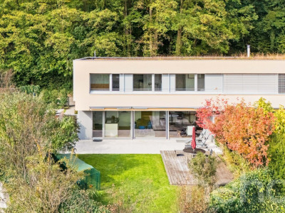 Exklusive Doppelhaushälfte mit Garten und Weitblick in Reinach image 1