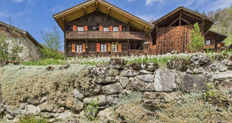 Beau chalet avec grange attenante et vue panoramique - environnement paisible image 2