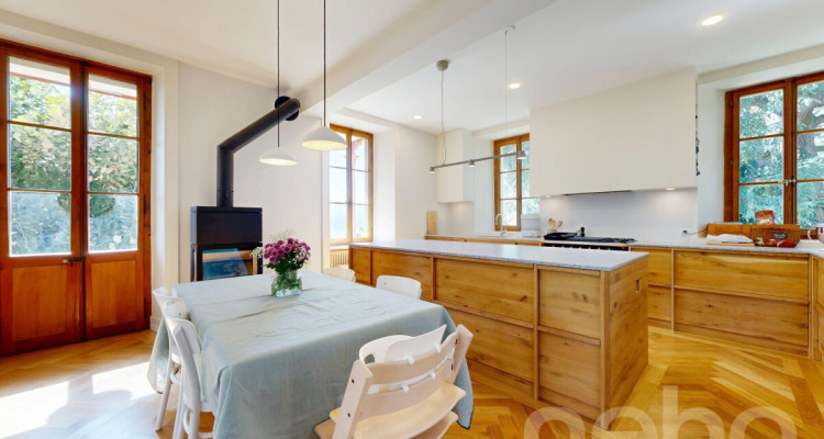 Magnifique appartement rénové en rez de jardin à Saint-Légier image 2